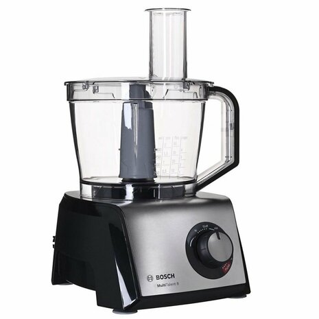 Bosch MC812M865 MultiTalent 8 Keukenmachine Zwart/RVS