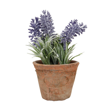 Esschert Design Kunstplant Lavendel in een Pot 10.8x15.5 cm