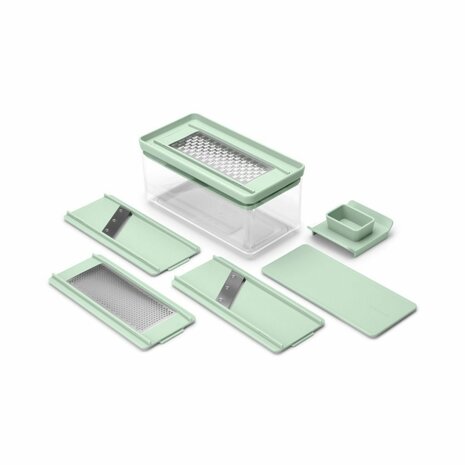 Brabantia Tasty+ Mandoline Set Jade Green/Transparant