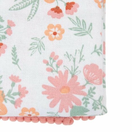 Linen&amp;More Life in Bloom Tafelkleed 140x250 cm Roze/Katoen