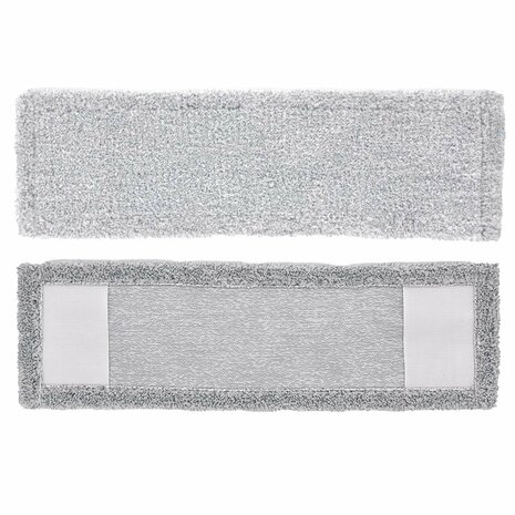 Clean Home Microvezel Dweildoeken 2 Stuks Lichtgrijs