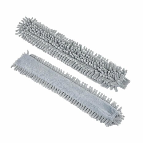 Clean Home Flexibele Chenille Vervangingsdoek Grijs