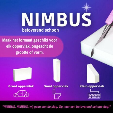 Nimbus Wonderspons 72 Stuks