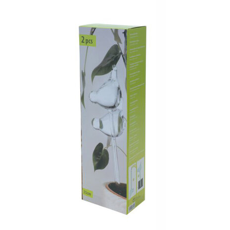 Glazen Waterverdeler Vogel 2 Stuks