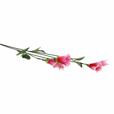 Kunstbloem Campanula 60 cm Licht Roze/Zijde
