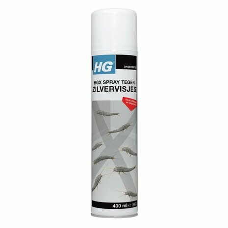 HG Spray Tegen Zilvervisjes 400 ml