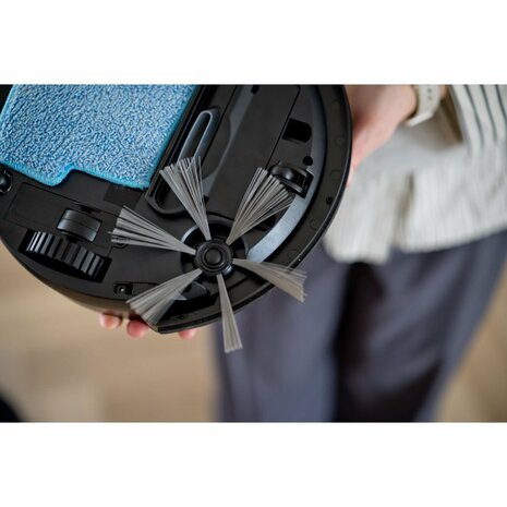 Nexxt 3in1 Robotstofzuiger met Dockingstation Zwart