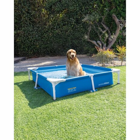 Intex 48402GN Frame Honden Zwembad 150x150x30 cm Blauw