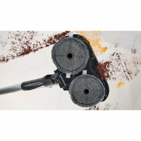 Bosch Unlimited 7 ProHygienic Aqua Dweilpads 2 Stuks Grijs