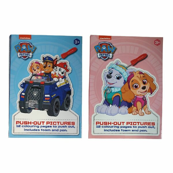 Paw Patrol Prikblok + Prikpen en Foammat Assorti