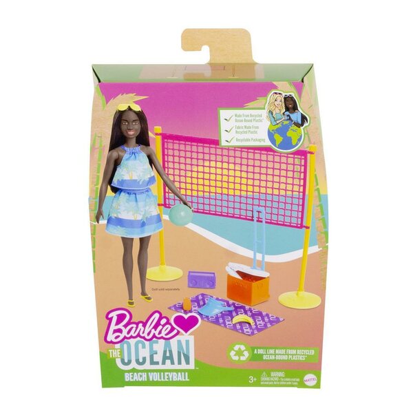 Barbie The Ocean Beach Volleyball Speelset