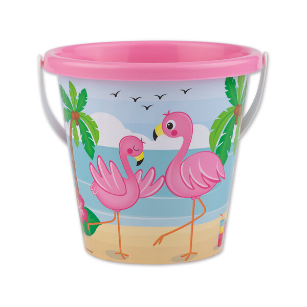 Emmer met Flamingo Print 17 cm