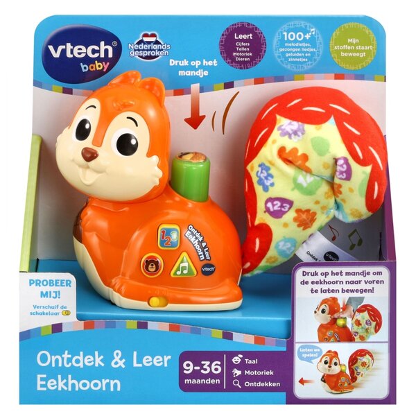 VTech Baby Ontdek &amp; Leer Eekhoorn