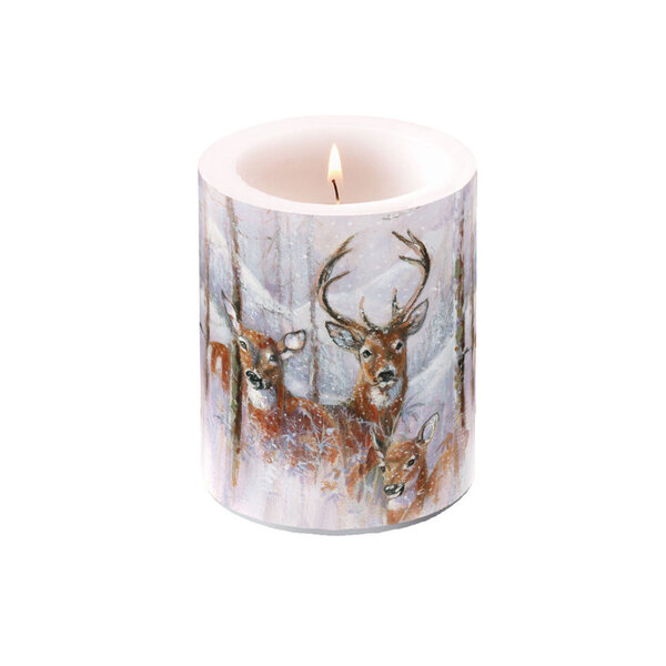 Ambiente Wilderness Stag Stompkaars 75 Branduren 10x12 cm