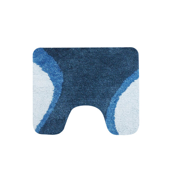 Dutch House Toiletmat Metz 60x50 cm Blauw