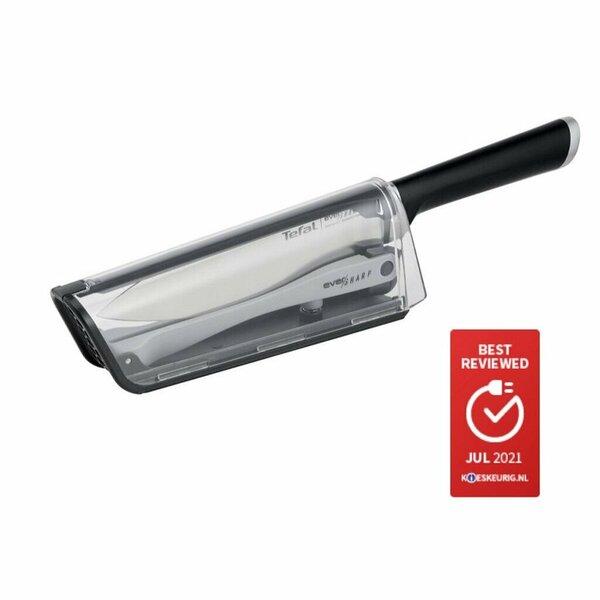 Tefal Ever Sharp K25690 Koksmes 16,5 cm + Slijper