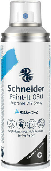 Schneider S-ML03050007 Supreme DIY Spray Paint-it 030 Zilver 200ml