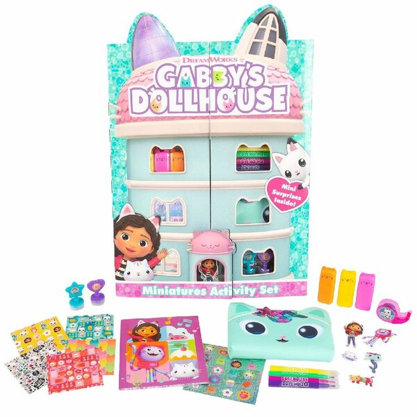 Gabby&#039;s Dollhouse Miniatures Activity Set