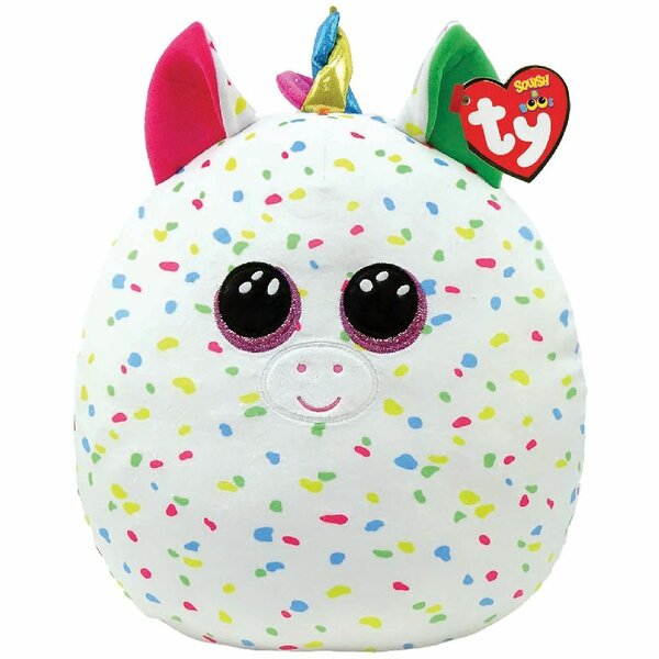 TY Squish A Boos Knuffelkussen Eenhoorn Harmonie 31 cm