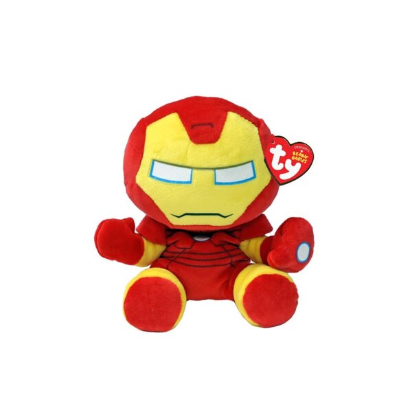 TY Beanie Babies Marvel Avengers Knuffel Iron Man 15 cm