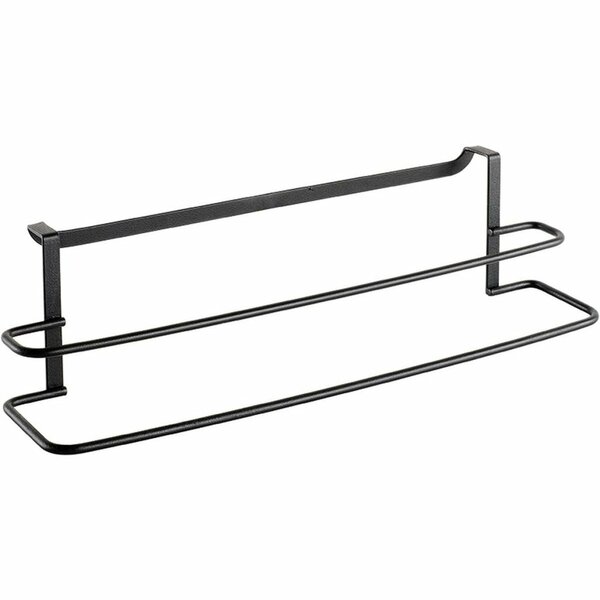 Metaltex Dubbele Handdoekhouder 38x10x9 cm Zwart