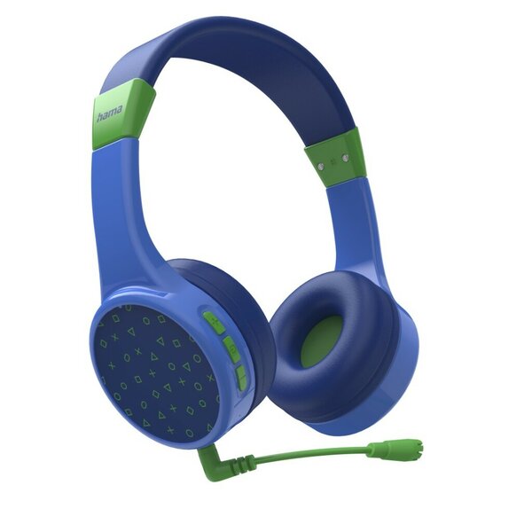 Hama Bluetooth&reg;-kinderkoptelefoon Teens Guard On-ear Volume-limiet BL