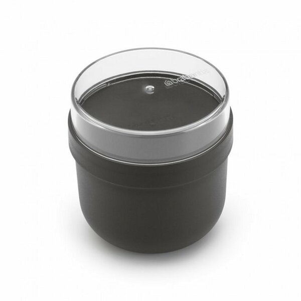 Brabantia Make &amp; Take Yoghurtbeker 0.5L Donkergrijs