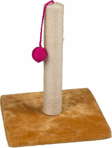 Pet Toys Krabpaal met Balletje Hout 30 x 35 cm