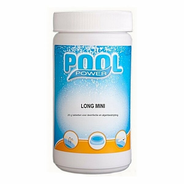 Pool Power Mini Flacon 1 Kg Chloortabletten 20 gram