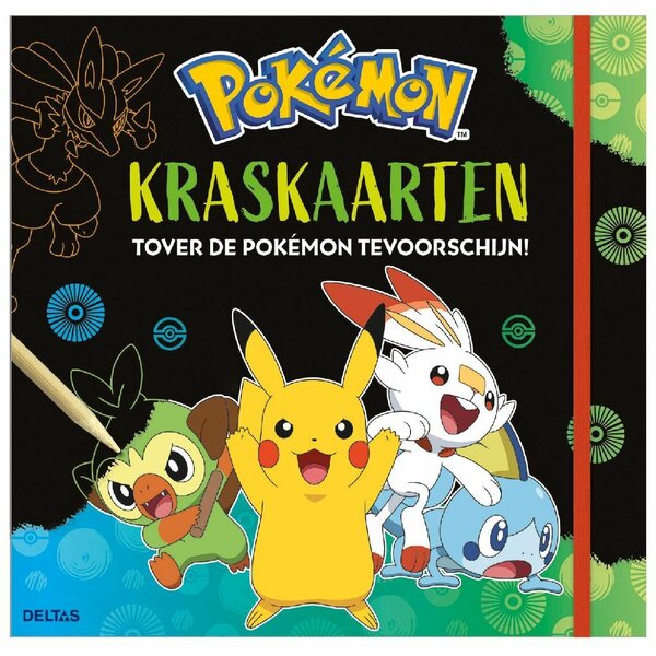 Pok&eacute;mon Kraskaarten 8 Stuks