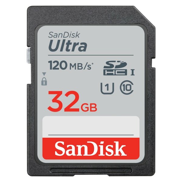 Sandisk SDHC Ultra 32GB (Class 10/UHS-I/120MB/s)