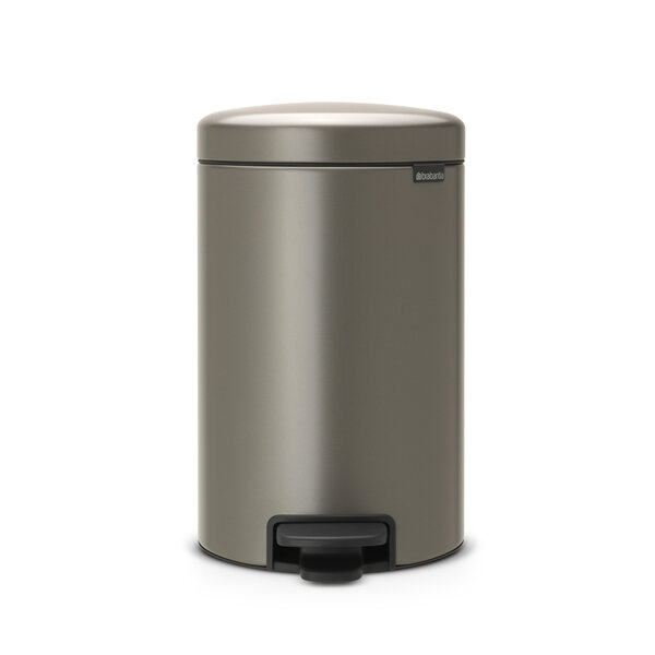 Brabantia NewIcon Pedaalemmer 12L Platinum