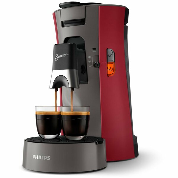 Philips CSA230/90 Senseo Select Koffiepadmachine Rood/Grijs