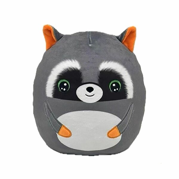 TY Squish A Boo Knuffelkussen Wasbeer Sneaky 20 cm