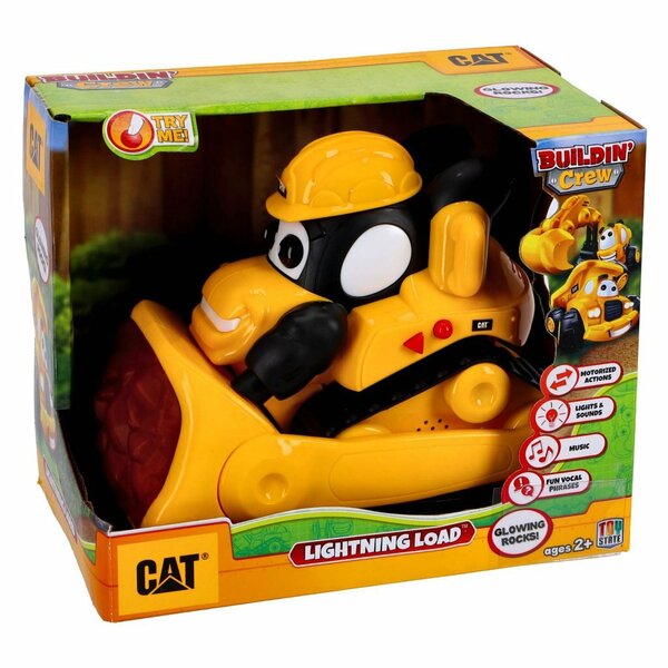 CAT Buildin&#039; Crew Bulldozer + Licht en Geluid