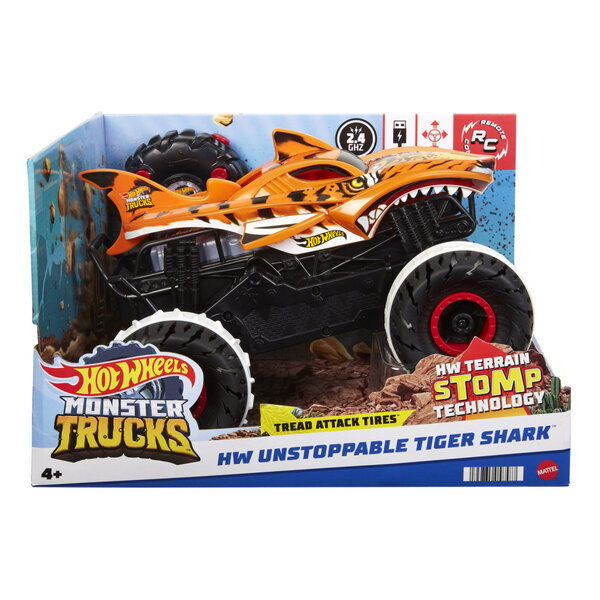 Hot Wheels Monster Trucks RC Unstoppable Tiger Shark