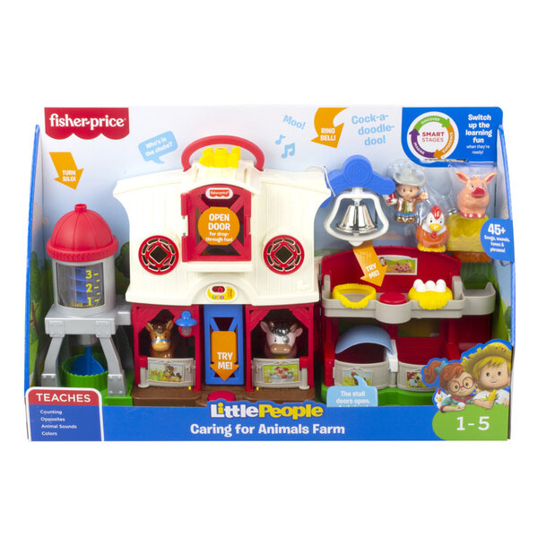 Fisher Price Little People Dierenverzorgingsboerderij + Geluid