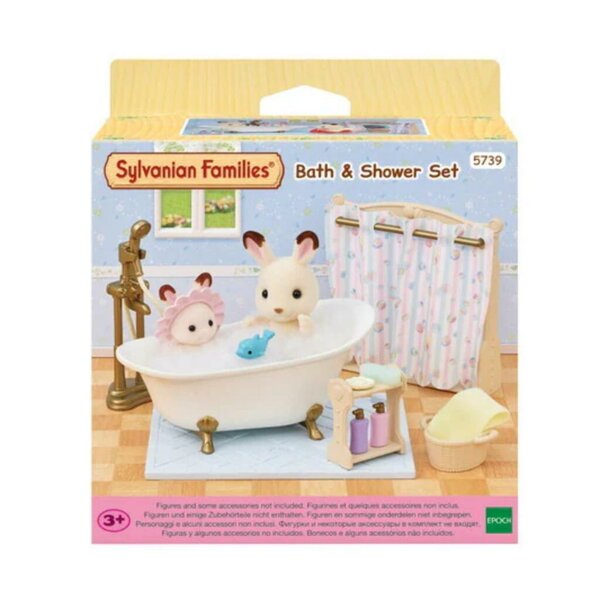 Sylvanian Families 5739 Bad &amp; Douche Set