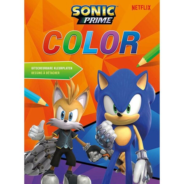 Kleurboek Sonic Prime Color