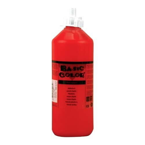 Plakkaatverf Rood 500 Ml