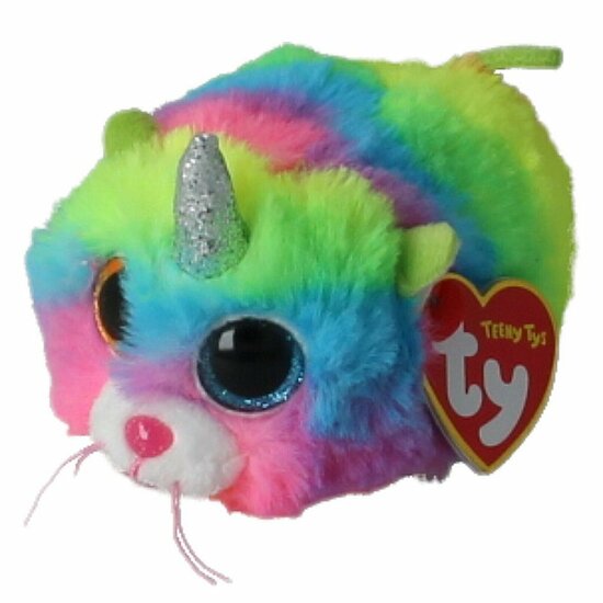 TY Teeny Tys Knuffel Kat Heather 10 cm