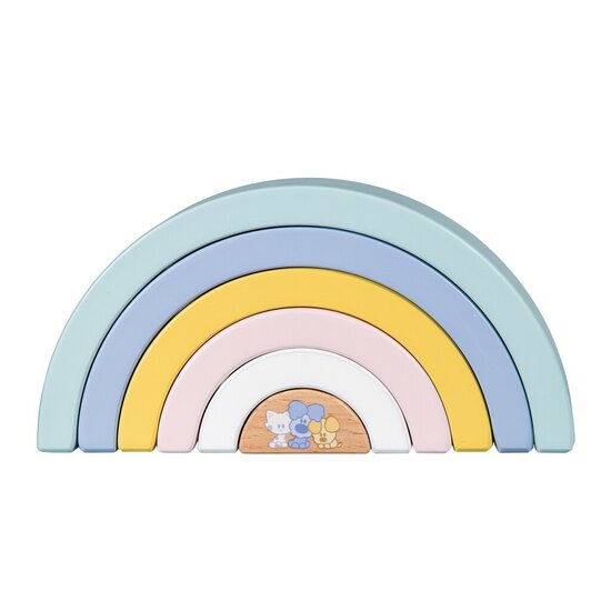 Woezel En Pip Baby Houten Regenboog