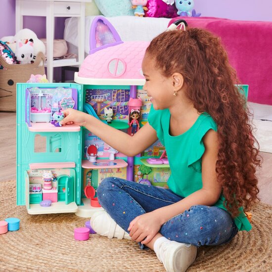 Gabby&#039;s Dollhouse Mercats Primp and Pamper Badroom