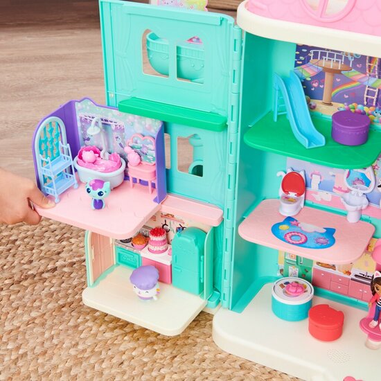 Gabby&#039;s Dollhouse Mercats Primp and Pamper Badroom