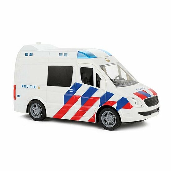 Toi-Toys Cars &amp; Trucks Politiebus + Licht en Geluid
