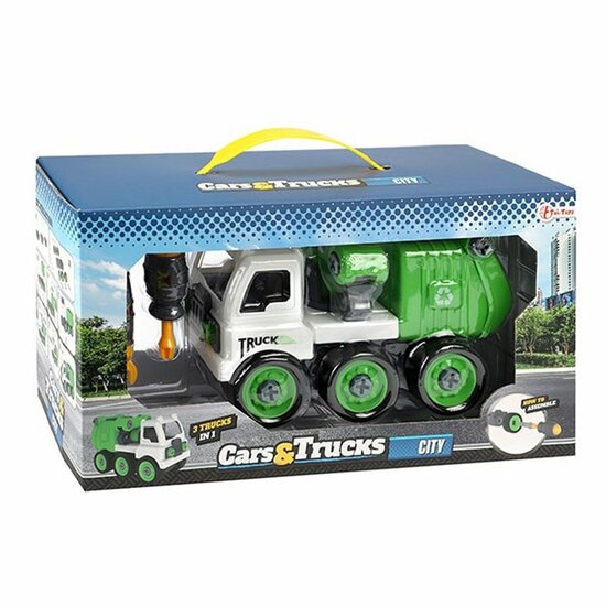 Cars &amp; Trucks 3in1 Vuilniswagen