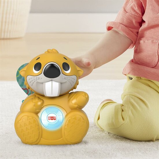 Fisher Price Linkimals Boppin Beaver + Licht en Geluid