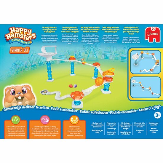 Jumbo Happy Hamsters Glijbaan Starterset