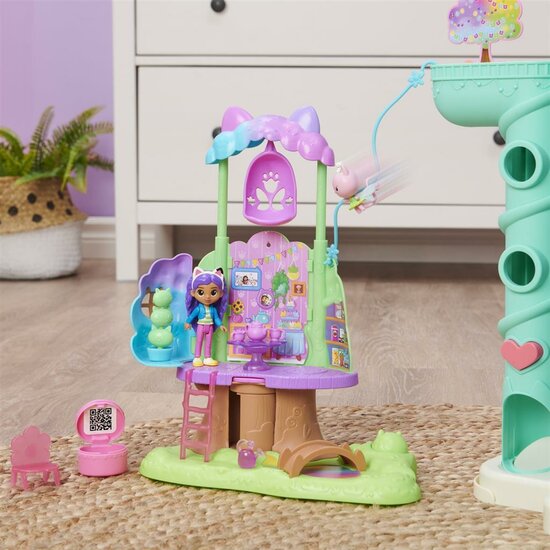 Gabby&#039;s Dollhouse Kittys Fairys Garden Treehouse