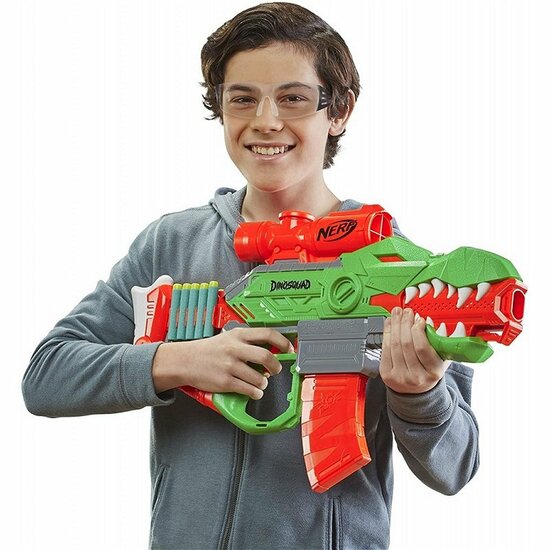 Nerf Dinosquad Rex-Rampage Blaster + 20 Darts